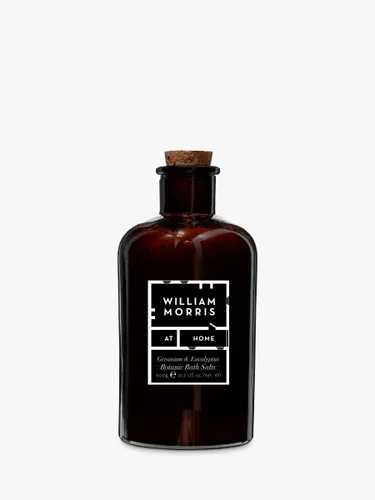 William Morris At Home Geranium & Eucalyptus Botanic Bath Salts, 600g - Multi - Unisex