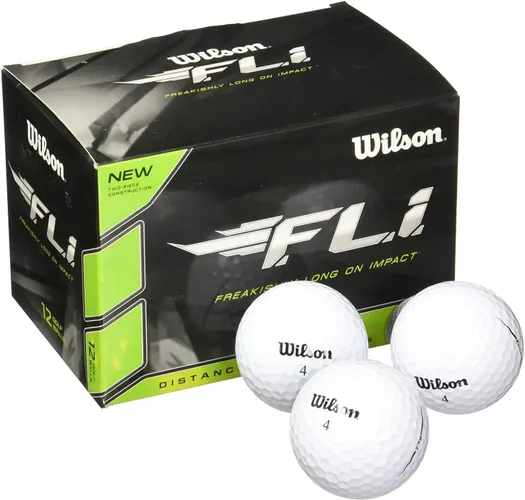 Wilson Staff F.L.I. Golf Balls (Pack of 12) White