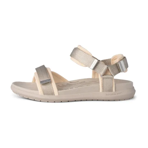 Woden , Lightweight Sandal with Natural Soft Technology ,Gray female, Sizes: