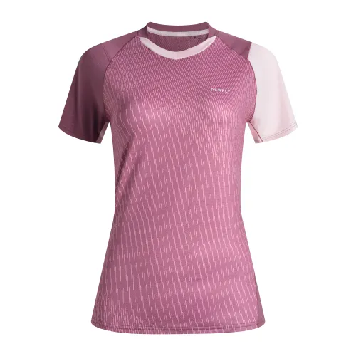 Women  Badminton T Shirt 560 MulbeRRy