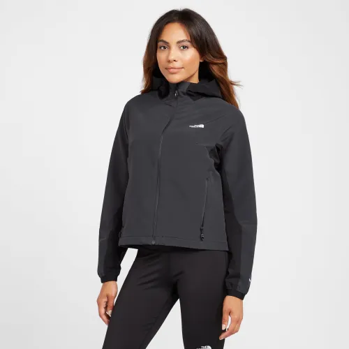 Women's Athletic Outdoor Softshell Jacket, Black