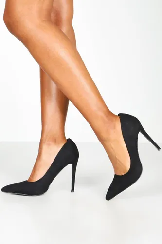 Womens Basic Stiletto Heel Court Shoes - Black - 3, Black