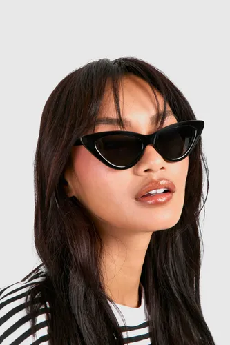 Womens Black Cat Eye Sunglasses - One Size, Black