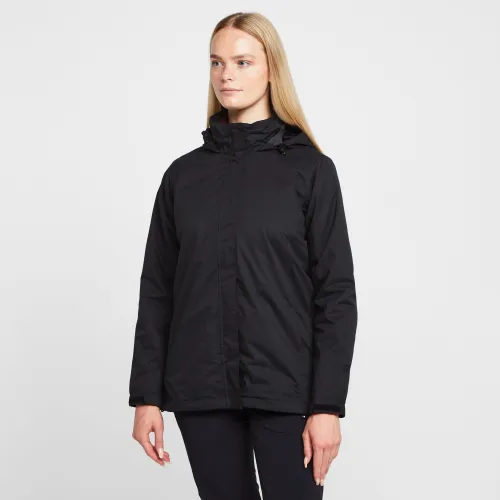 Women's Downpour 3-In-1 Waterproof Jacket - Black, Black