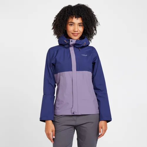 Women's Downpour ECO Waterproof Jacket, Blue