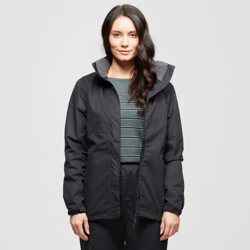 Women's Downpour Waterproof Jacket, Black