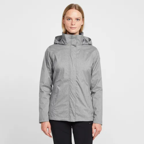 Women's Glide Marl Waterproof Jacket - Grey, Grey