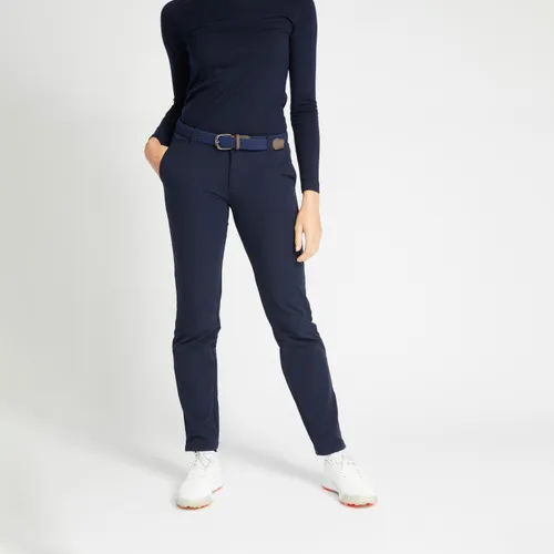 Women's Golf Winter Trousers - Cw500 Navy Blue