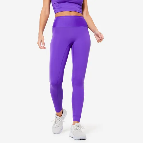 Women's High-waisted Cardio Fitness Leggings - Purple