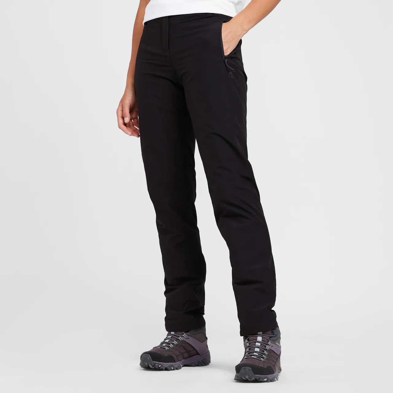 Women's Kiwi Pro II Waterproof Trousers, Black