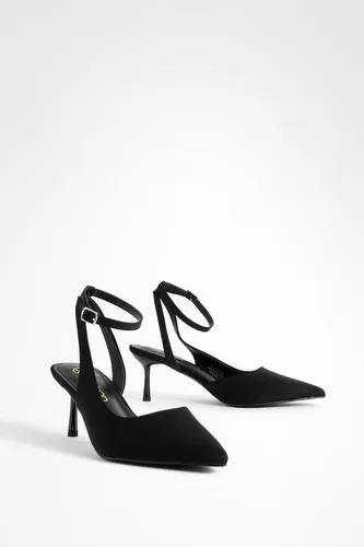 Womens Low Wrap Around Court Shoes - Black - 4, Black