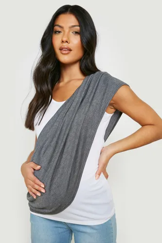 Womens Maternity Nursing Shawl - Grey - One Size, Grey
