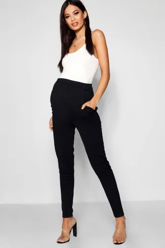 Womens Maternity Tailored Slim Leg Trousers - Black - 8, Black