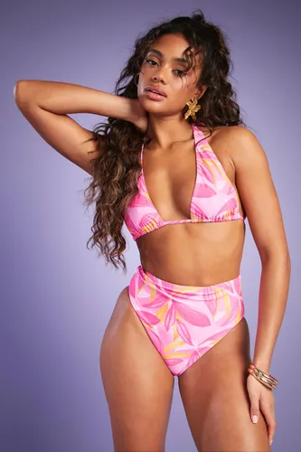 Womens Mix & Match High Waisted Bikini Brief - Pink - 6, Pink