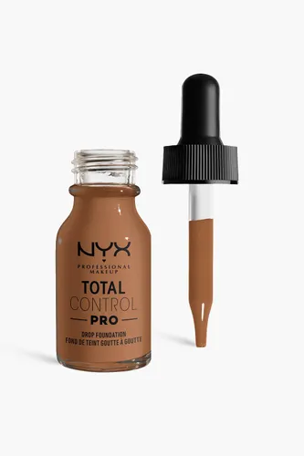 Womens Nyx Professional Makeup Total Control Pro Drop Controllable Coverage Foundation - Brown - One Size, Brown