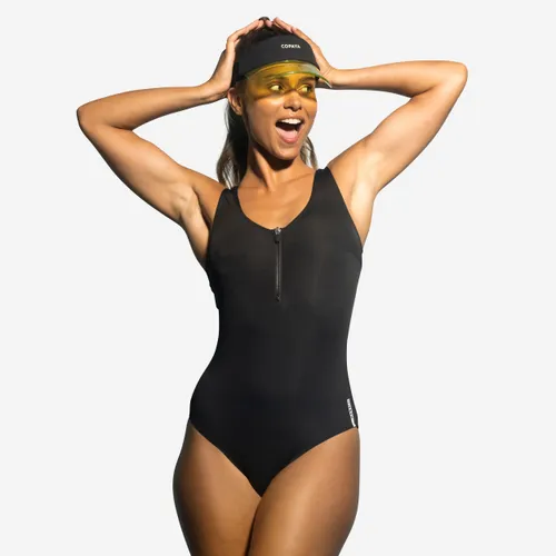 Women's One-piece Aquafitness Aquabiking Swimsuit Lio - Black