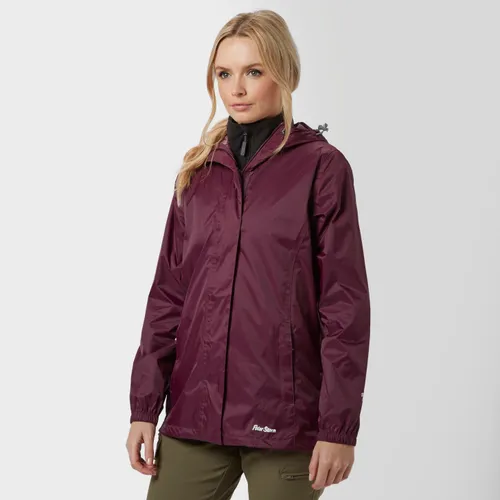 Women's Packable Hooded Jacket, Purple
