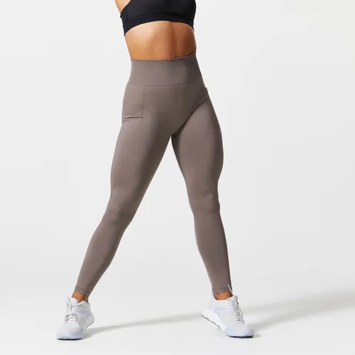 Women's Push-up Effect Seamless Leggings - Dark Grey