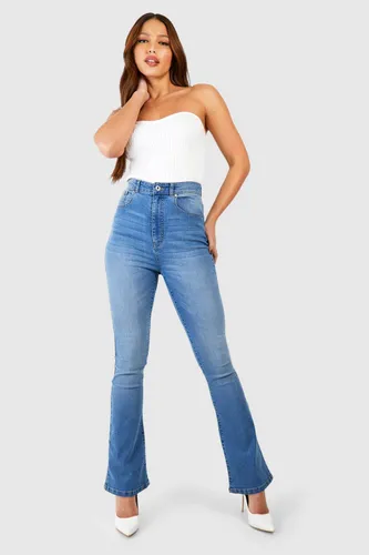Womens Tall Basics Flared Jeans - Blue - 6, Blue