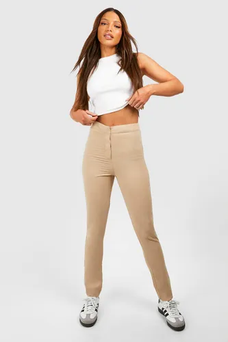 Womens Tall Woven Trousers - Beige - 8, Beige