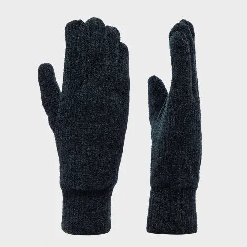 Women's Thinsulate Chennile Gloves, Black