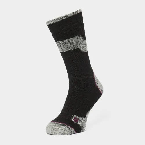 Women's Trekker Plus Socks - Black, Black