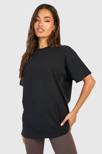 Womens Two Pack Oversized T-Shirt - Black - 8, Black