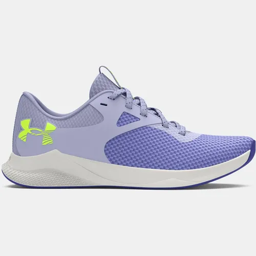 Women's  Under Armour  Charged Aurora 2 Training Shoes Celeste / White Clay / High Vis Yellow