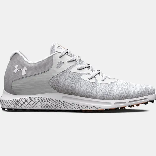 Women's  Under Armour  Charged Breathe 2 Knit Spikeless Golf Shoes Halo Gray / Halo Gray / White
