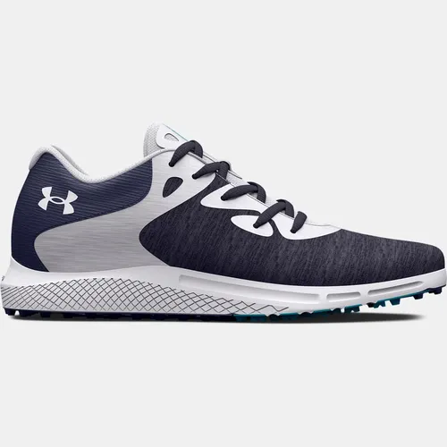 Women's  Under Armour  Charged Breathe 2 Knit Spikeless Golf Shoes Midnight Navy / Midnight Navy / White