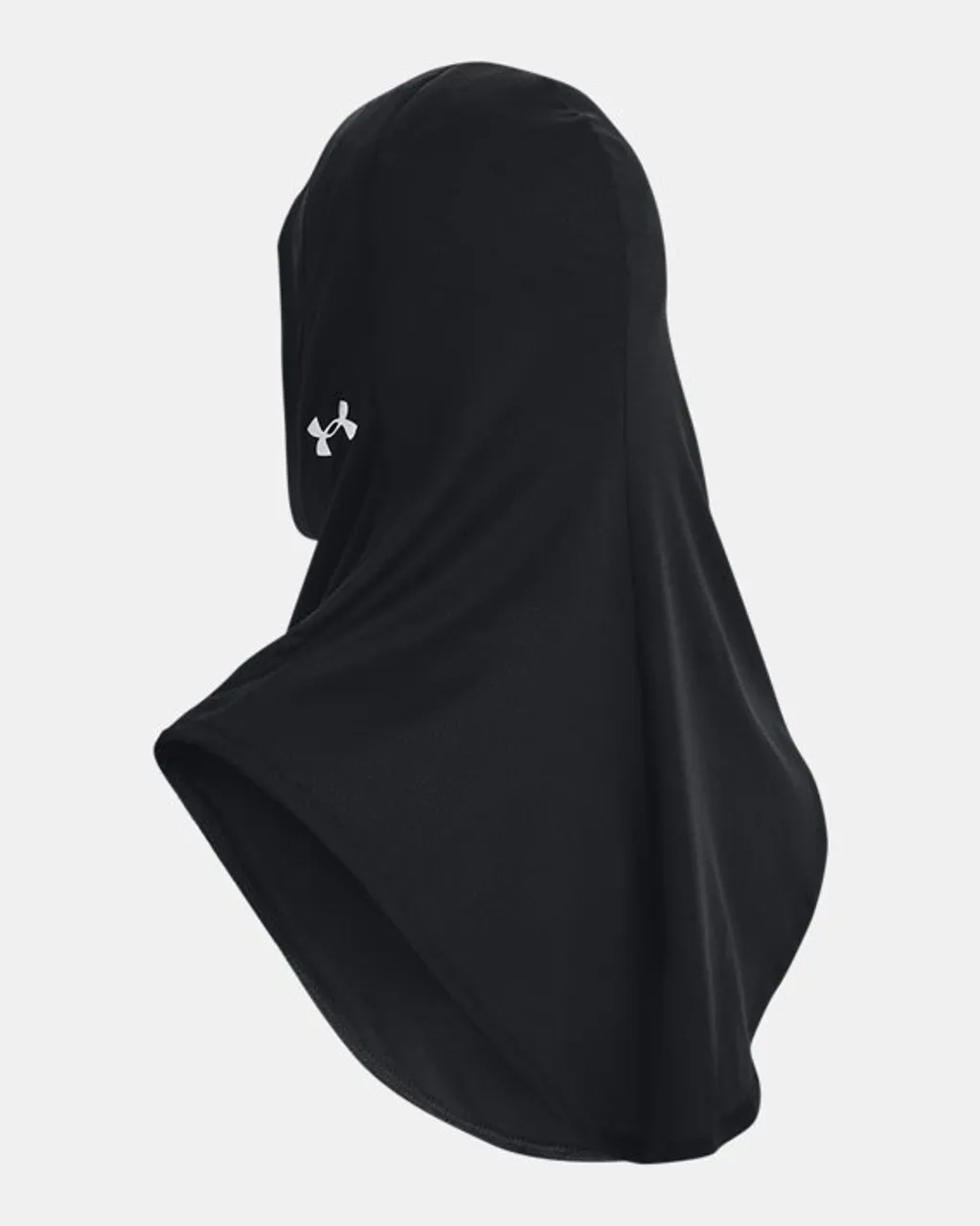 Women's  Under Armour  Extended Sport Hijab Black / Black / Silver