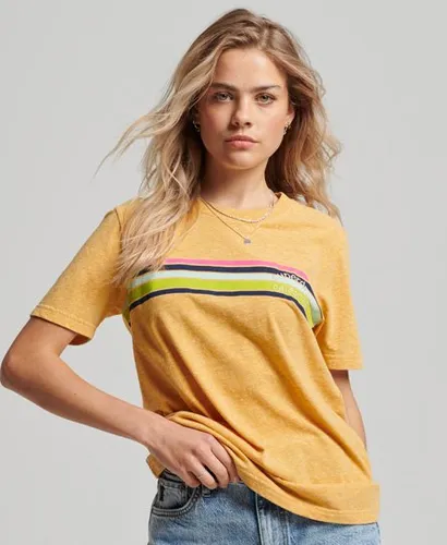 Women's Vintage Great Outdoors T-Shirt Yellow / Yellow Snowy