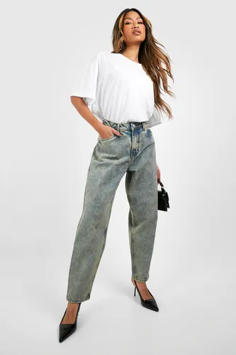 Womens Vintage Tint High Rise Mom Jeans - Blue - 6, Blue