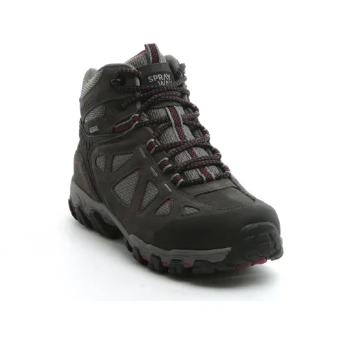 Women's Waterproof Walking Boots - Sprayway Iona Mid - Black