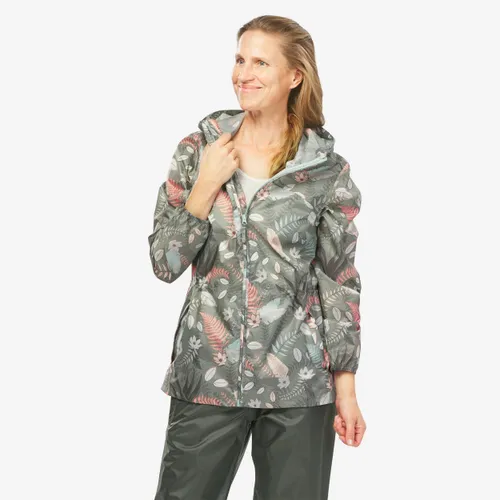 Women's Windproof And Water-repellent Hiking Jacket - Raincut Full Zip