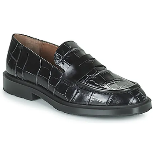Wonders  B-9104  women's Loafers / Casual Shoes in Black