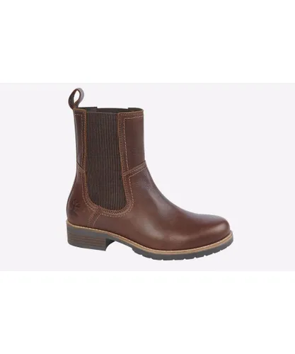 Woodland Delamere High Ankle Leather Womens - Brown