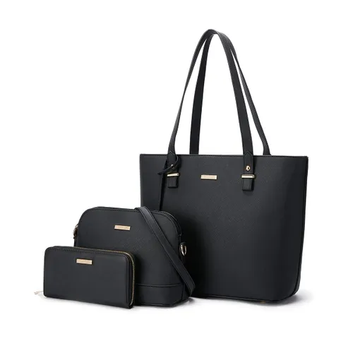 Woodland Leathers black handbags for women