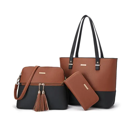 Woodland Leathers black handbags for women