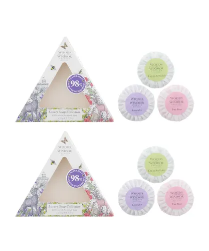 Woods Of Windsor Womens Luxury Soap Collection 3 x 50g x 2 - One Size