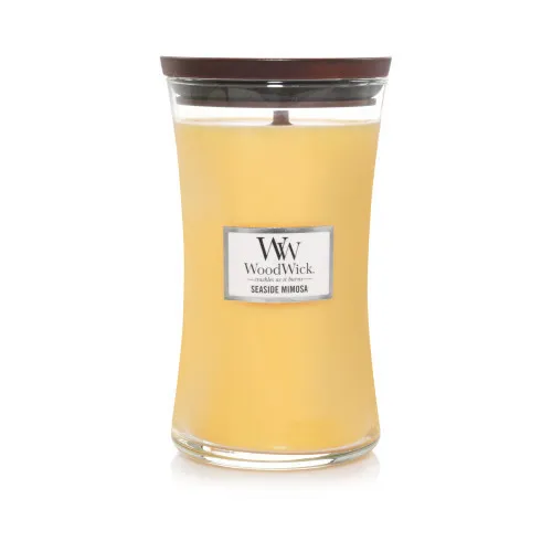 WoodWick Seaside Mimosa Candle Large Hourglass