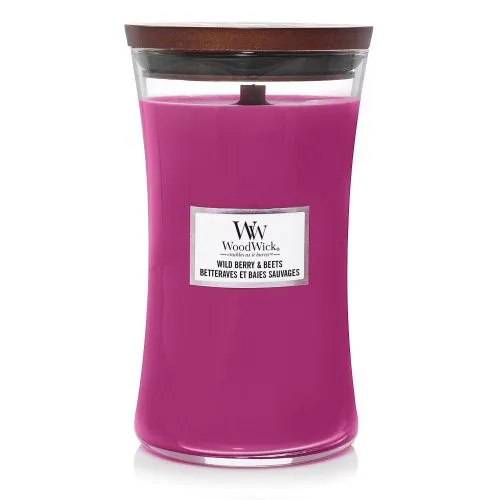 WoodWick Wild Berry & Beets Candle Large Hourglass