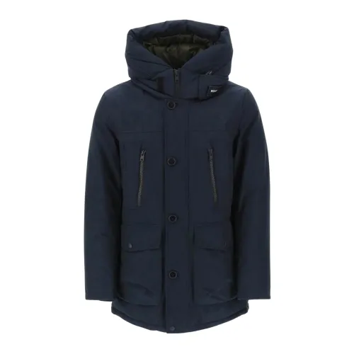 Woolrich , Arctic Parka: High-Performance Outerwear ,Blue male, Sizes: