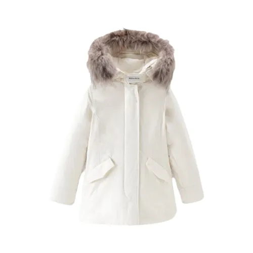 Woolrich , Arctic Parka with Removable Fur ,White female, Sizes: