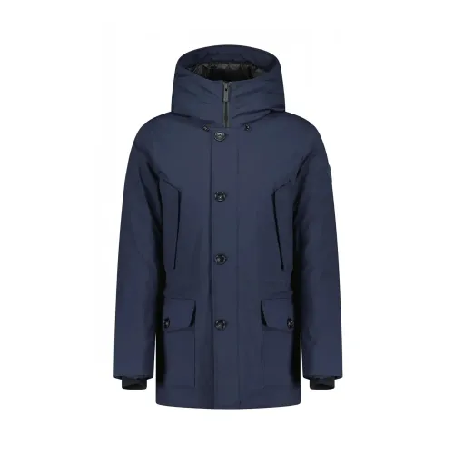 Woolrich , Arctic Stretch Down Parka ,Blue male, Sizes: