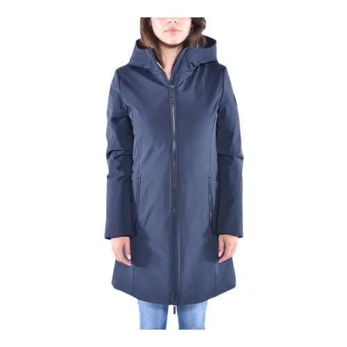 Woolrich , High-Performance Softs Down Parka ,Blue female, Sizes: