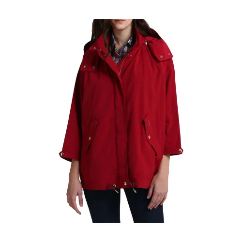 Woolrich , Jacket Anorak ,Red female, Sizes: