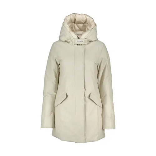 Woolrich , Luxury Arctic Parka for Women ,White female, Sizes: