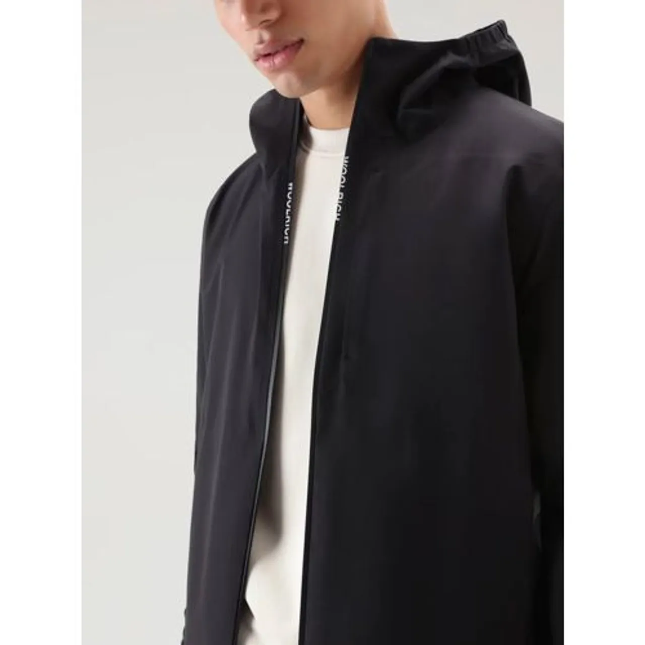 Woolrich Mens Black Pacific Two Layers Jacket