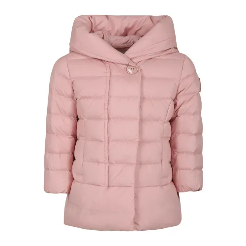Woolrich , Pink Quilted Hooded Down Jacket ,Pink unisex, Sizes: